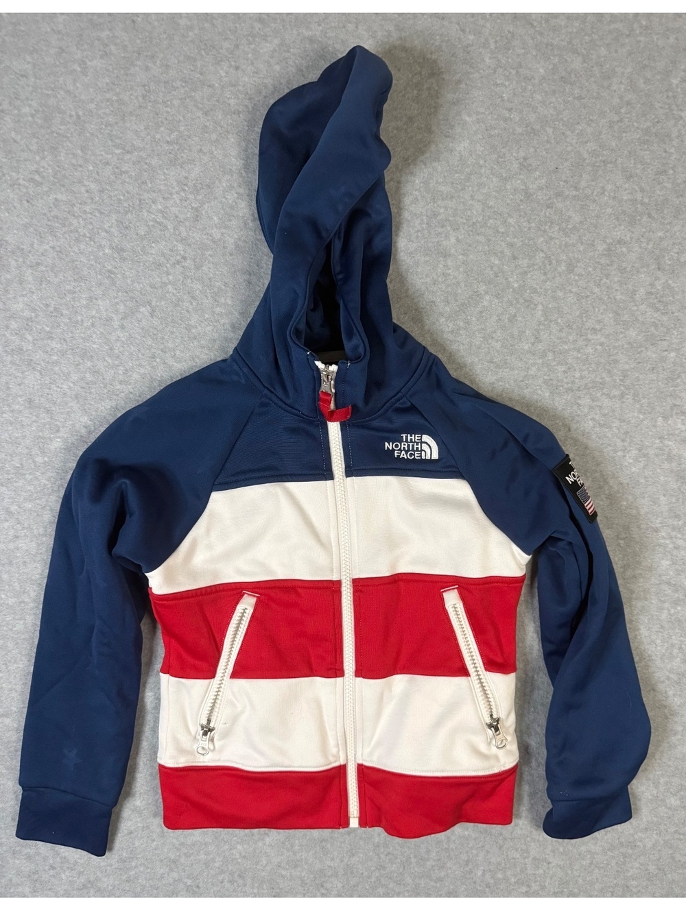 The North Face International Full Zip Hoodie Girls Size 6
